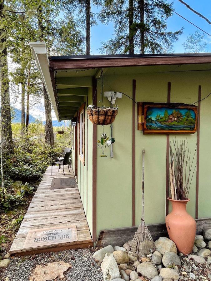 Mt Rainier Little Green Cabin On Big Creek! Эшфорд Экстерьер фото