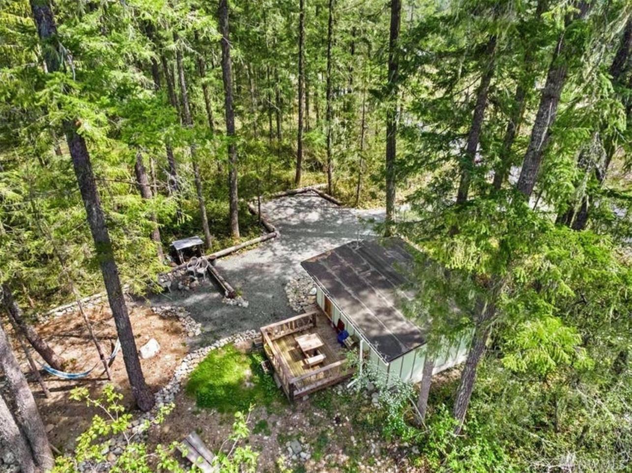 Mt Rainier Little Green Cabin On Big Creek! Эшфорд Экстерьер фото